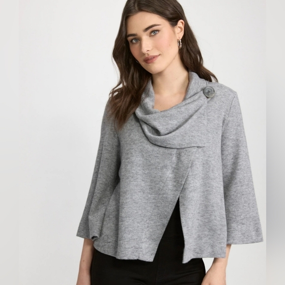 Laura Knit Cowl Ponchi - Picture 7 of 7